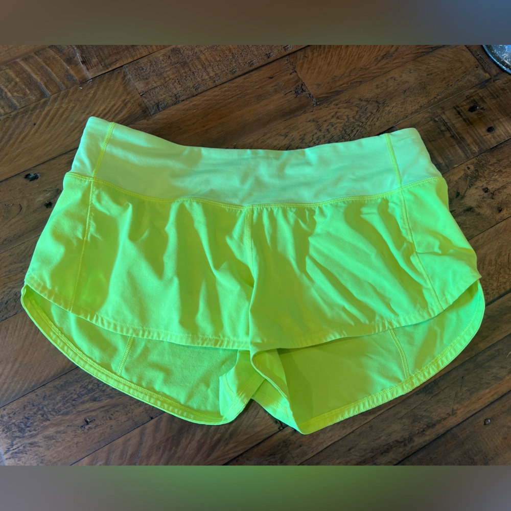Lululemon Neon Women's Shorts